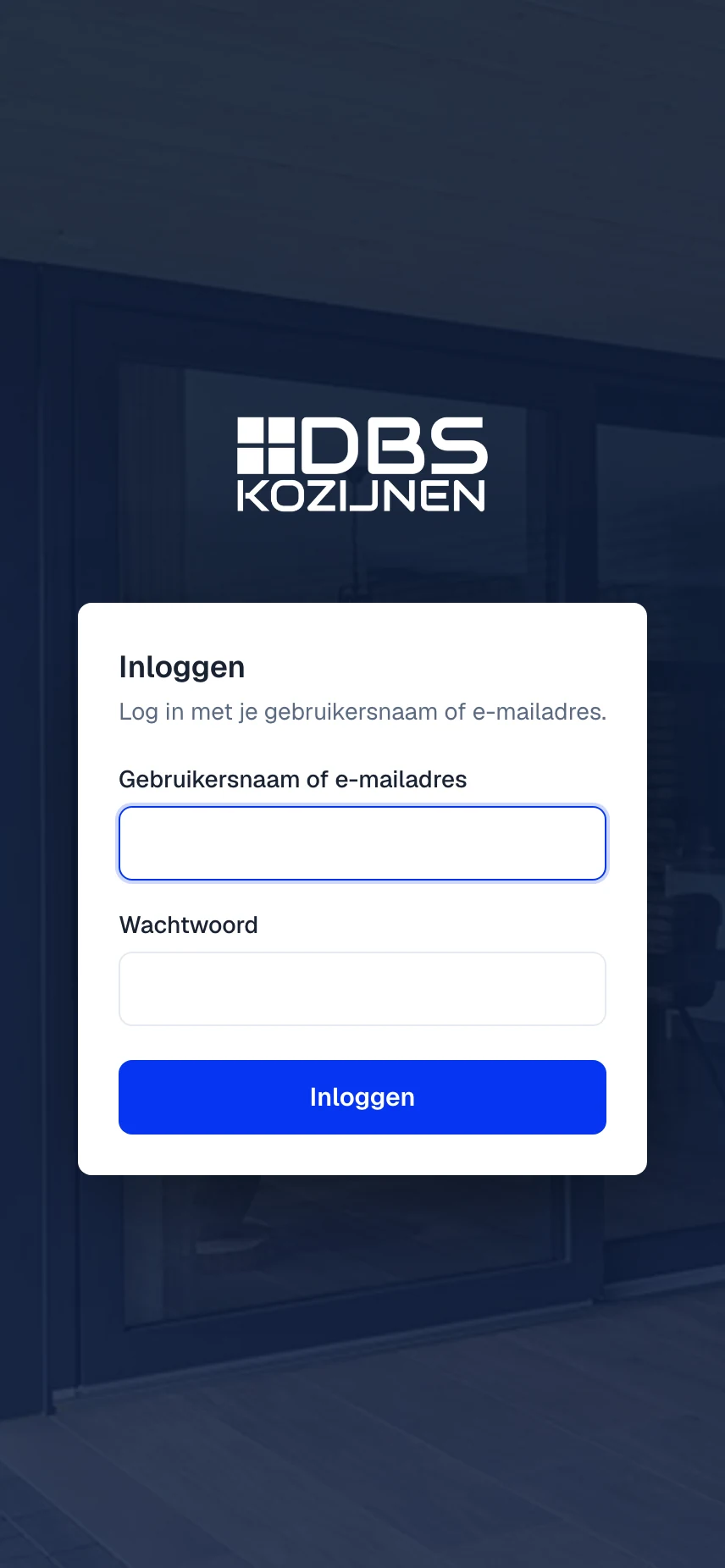 The DBS Kozijnen CRM